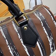 Louis Vuitton Brown stripes Speedy - 32*18*22.5cm - 2