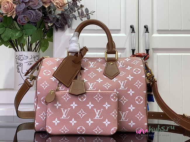 Louis Vuitton Speedy P9 Bandoulière Pink - 32 x 22.5 x 18xm - 1