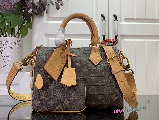 Louis Vuitton Speedy P9 Crocodile - 25 x 15 x15 - 1