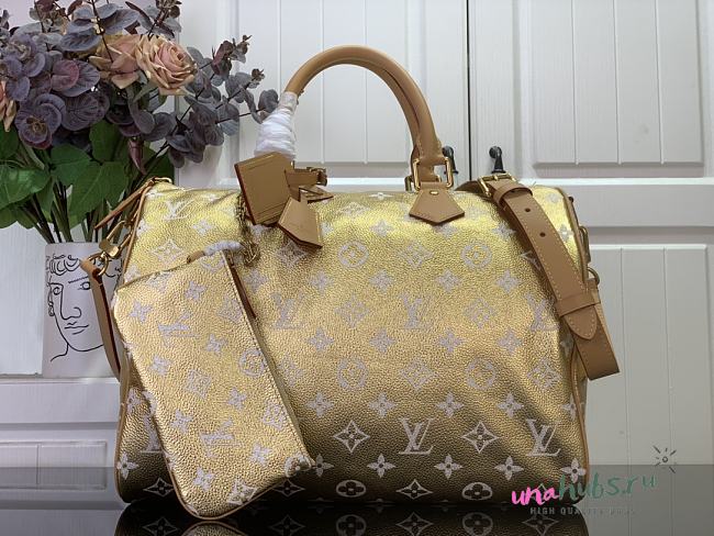 Louis Vuitton Speedy P9 Bandoulière 40 Autres Cuirs Monogram - 40 x 26 x23cm - 1