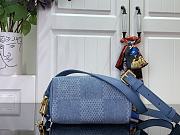 Louis Vuitton Speedy 18 Bandoulière Damier Blue - 12 x 10 x 18 cm - 6