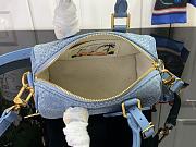 Louis Vuitton Speedy 18 Bandoulière Damier Blue - 12 x 10 x 18 cm - 3