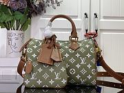 Louis Vuitton Speedy P9 Bandoulière 25 Autres Cuirs Monogram Green - 25 x 15 x15cm - 1