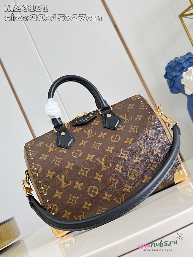 Louis Vuitton Speedy Trunk 25 Monogram Brown - 20 x 15 x 25 cm - 1