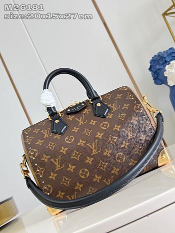 Louis Vuitton Speedy Trunk 25 Monogram Brown - 20 x 15 x 25 cm