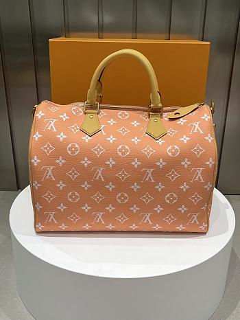 Louis Vuitton Speedy P9 Bandoulière 40 Autres Cuirs Monogram Orange - 26 x 23 x 40 CM