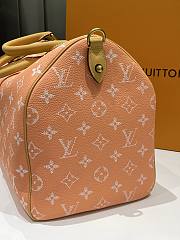 Louis Vuitton Speedy P9 Bandoulière 40 Autres Cuirs Monogram Orange - 26 x 23 x 40 CM - 3