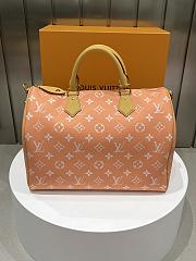 Louis Vuitton Speedy P9 Bandoulière 40 Autres Cuirs Monogram Orange - 26 x 23 x 40 CM - 4