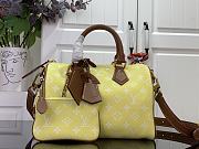 Louis Vuitton speedy P9 yellow leather bandouliere 25 - 4
