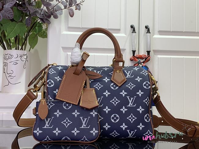 	 Louis Vuitton speedy P9 leather bandouliere 25 - 1
