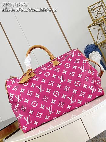 Louis Vuitton Speedy P9 Bandoulière 50 Autres Cuirs Monogram Pink - 50 x 32 x 29 
