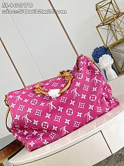 Louis Vuitton Speedy P9 Bandoulière 50 Autres Cuirs Monogram Pink - 50 x 32 x 29  - 5