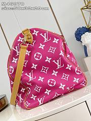 Louis Vuitton Speedy P9 Bandoulière 50 Autres Cuirs Monogram Pink - 50 x 32 x 29  - 4