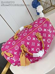 Louis Vuitton Speedy P9 Bandoulière 50 Autres Cuirs Monogram Pink - 50 x 32 x 29  - 2