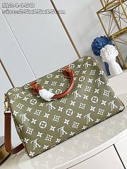 	 Louis Vuitton Speedy P9 Bandoulière 40 Autres Cuirs Monogram Green - 40 x 26 x 23cm - 3