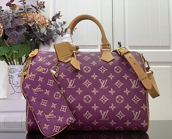 Louis Vuitton Speedy P9 Bandoulière 40 Autres Cuirs Monogram Pink - 40 x 26 x23 cm