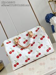 Louis Vuitton Speedy Soft Bandoulière 30 Monogram cherry coated canvas - 17 x 30 x 21 cm - 2
