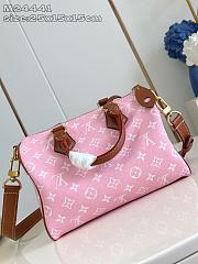 Louis Vuitton speedy P9 leather bandouliere 25 1   - 6