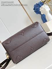 Louis Vuitton Speedy 25 Chocolate Bandouliere Monogram Empreinte - 5