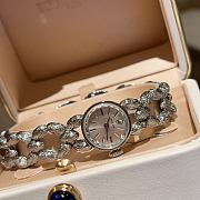 Rolex 14Kt Solid Silver Bracelet Watch - 6
