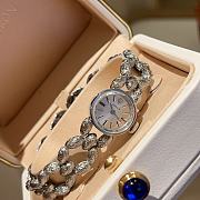 Rolex 14Kt Solid Silver Bracelet Watch - 3
