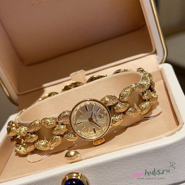	 Rolex 14Kt Solid Gold Bracelet Watch - 1