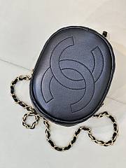 Chanel Bucket Bag In Black Lambskin - 18*19*15cm - 2