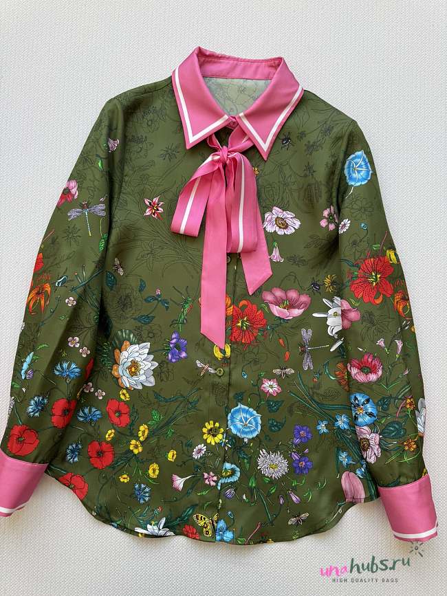 Gucci Printed silk set - 1