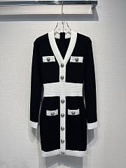 Balmain knitted sweater dress - 3