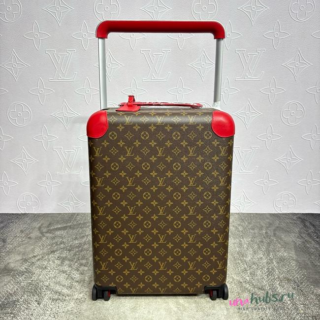 Louis Vuitton Horizon 55 Luggage Red 38x21x55cm - 1