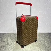 Louis Vuitton Horizon 55 Luggage Red 38x21x55cm - 6