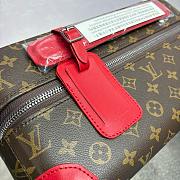 Louis Vuitton Horizon 55 Luggage Red 38x21x55cm - 4