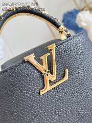 Louis Vuitton Capucines Mini Black - 21 x 13.6 x 8 cm - 6