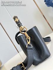 Louis Vuitton Capucines Mini Black - 21 x 13.6 x 8 cm - 5