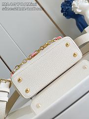Louis Vuitton Capucines BB White - 22 x 12 x 8 cm - 2