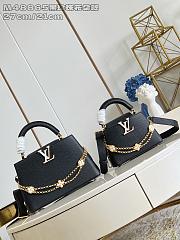 Louis Vuitton Capucines Black Taurillon leather  - 1