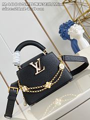 Louis Vuitton Capucines Black Taurillon leather  - 3