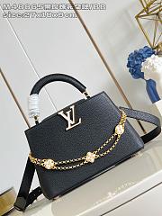 Louis Vuitton Capucines Black Taurillon leather  - 2