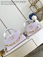Louis vuitton Capucines East-West Light Purple - 1