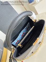 Louis Vuitton Capucines Cherry In Black Leather - 20 x 11 x 31.5cm - 4