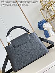 Louis Vuitton Capucines Cherry In Black Leather - 20 x 11 x 31.5cm - 2