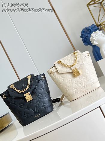 Louis Vuitton Nano Noé Monogram Empreinte - 15 x 10 x 19 cm