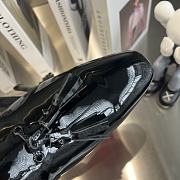 Christian Louboutin Black Patent Leather Dandelion Tassel Loafers - 6