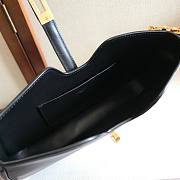 Celine Shoulder Camille 16 Soft Smooth Calfskin Black 27x15x4cm - 5