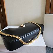 Celine Shoulder Camille 16 Soft Smooth Calfskin Black 27x15x4cm - 3