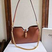 Celine Shoulder Camille 16 Soft Smooth Calfskin Tan 27x15x4cm - 1