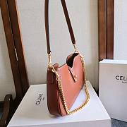 Celine Shoulder Camille 16 Soft Smooth Calfskin Tan 27x15x4cm - 4