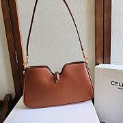 Celine Shoulder Camille 16 Soft Smooth Calfskin Tan 27x15x4cm - 2