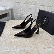 YSL coffee high heel 10cm - 3