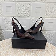 YSL coffee high heel 10cm - 2